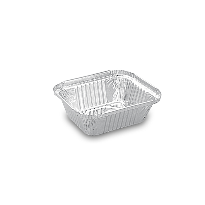 miska hranatá 145 x 120 x 41 mm/470 ml, 100 ks (ALU)