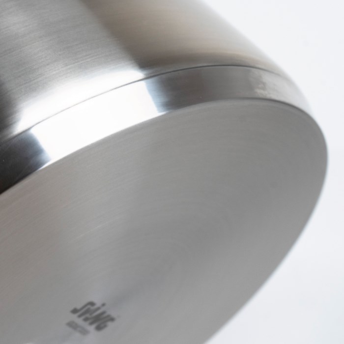 Nízky nerezový kastról PROFI 12 l, 32 cm