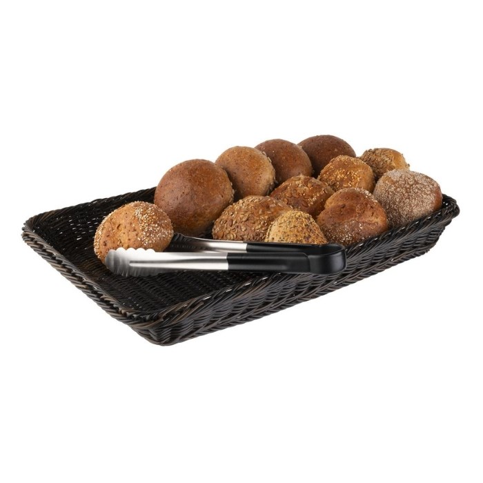 Poly-Rattan Basket GN 1/1,ca.53,5x32,5 cm,height 6,5 cm