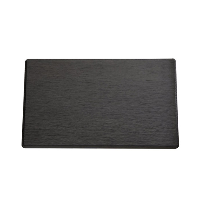 SLATE melamine tray GN 1/3, 32.5 x 17.5 cm, black