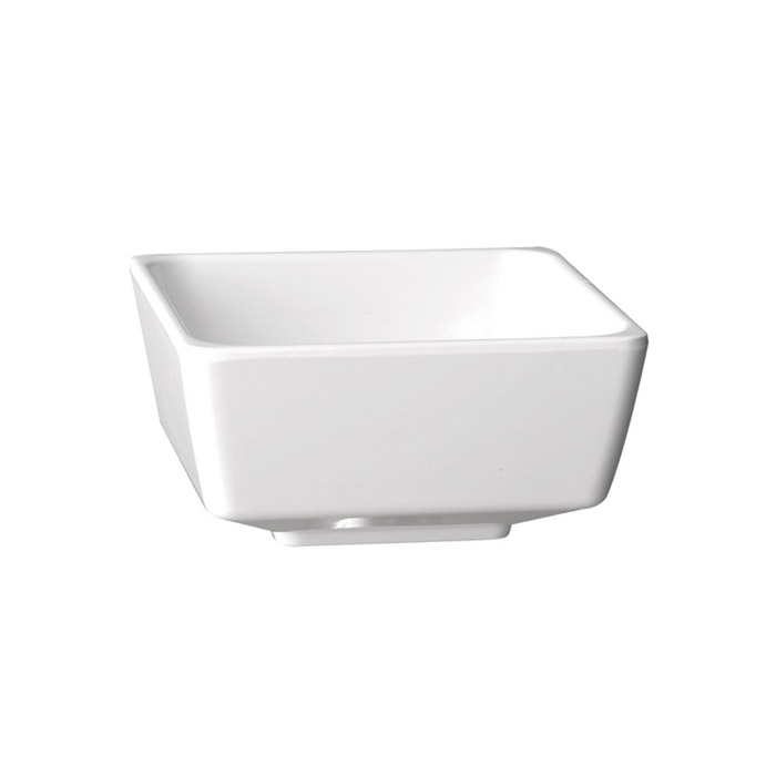 FLOAT melamine bowl 9 x 9 x 4.5 cm, white