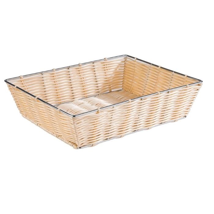 Basket, rectangular,GN 1/2  32,5 x 26,5 cm, H 8 cm