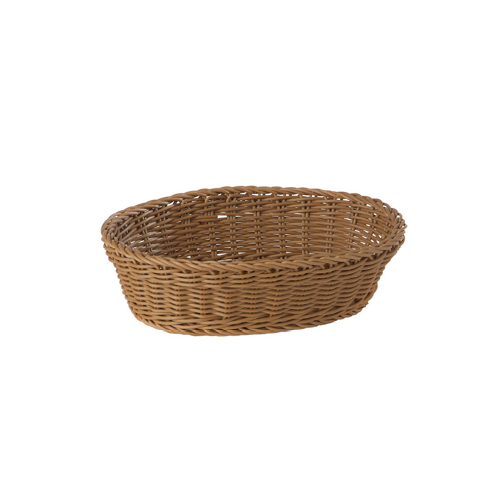 košík 25x19 ovál PP Profi-line, hnedý