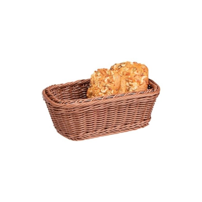 Poly-Rattan Basket GN 1/4,ca.26,4 x 16,2 cm, height 10cm