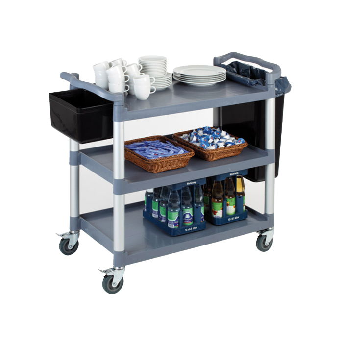 serving trolley,ca. 108 x 50 cm, height 96 cm