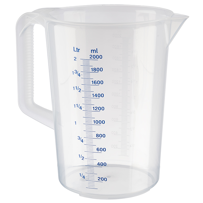 measuring cup 2 l polypropylene