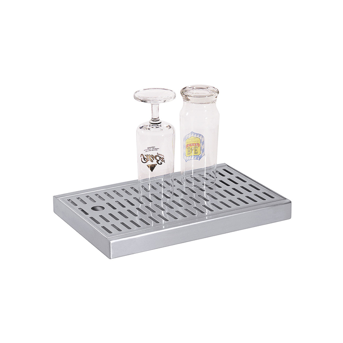 Drip tray, Stainless steel, 30x20 cm