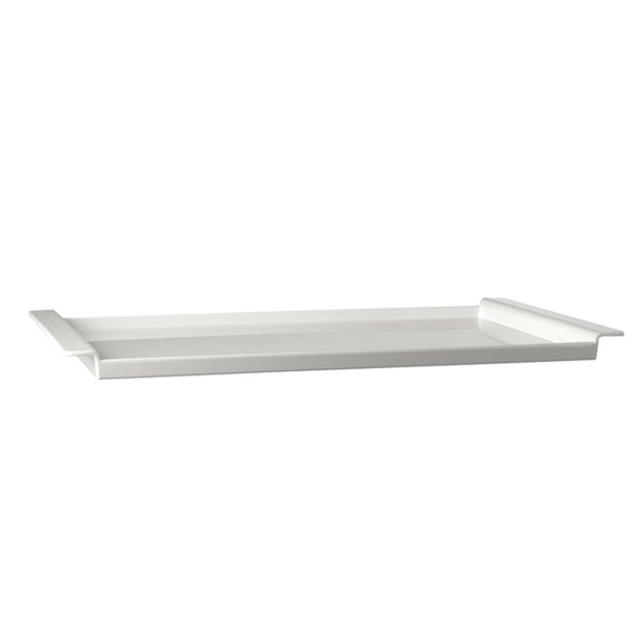 BROTSTATION melamine tray 59.5 x 35.5 for bread slicing set, white