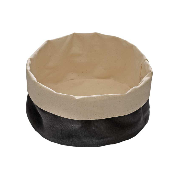 canvas bag, round,O 17 cm, H: 8 cm