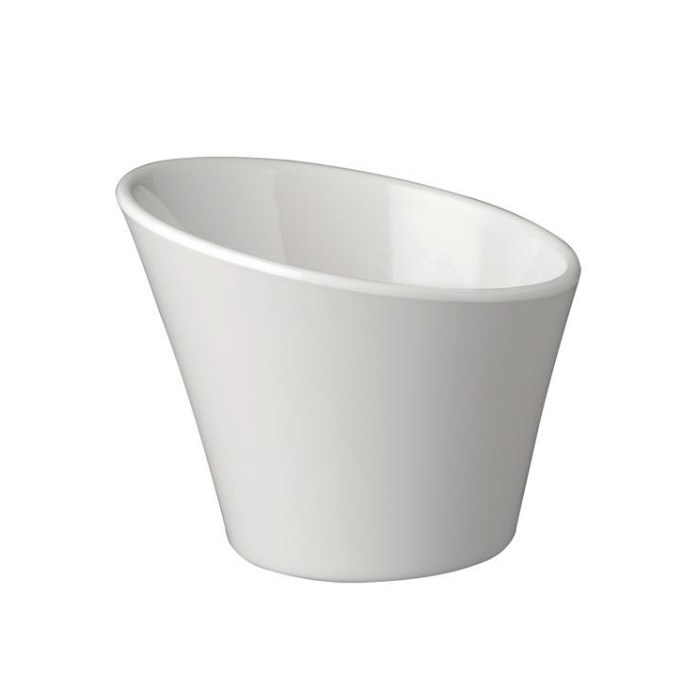miska Casual 12 cm melamín biela